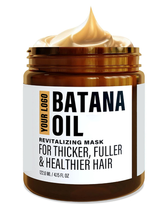 Поддержка Private Label Custom Logo Batana Oil Оставьте в кондиционере для питания волос