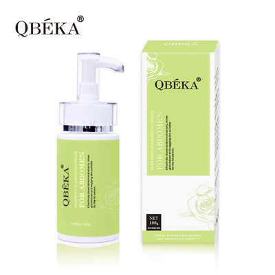 QBEKA Массажный крем для сжигания жира Массажный крем для похудения для брюшной полости Для женщин и мужчин