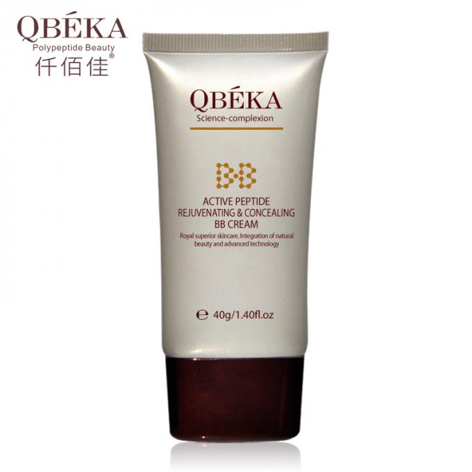 QBEKA Активный пептид омолаживающий и скрывающий BB крем для взрослых Блокируйте УФ восстановление кожи 2