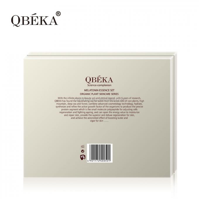 QBEKA Ферментный полипептидный отблескивающий сыворотка отбеливающий золотой лицевой комплект для лифтинга 3