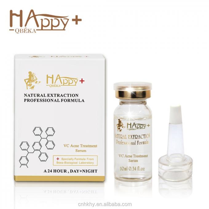 Удалить шрамы от прыщей с помощью QBEKA Happy Cosmetics Levorotatory VC Original Liquid Bio Serum 5