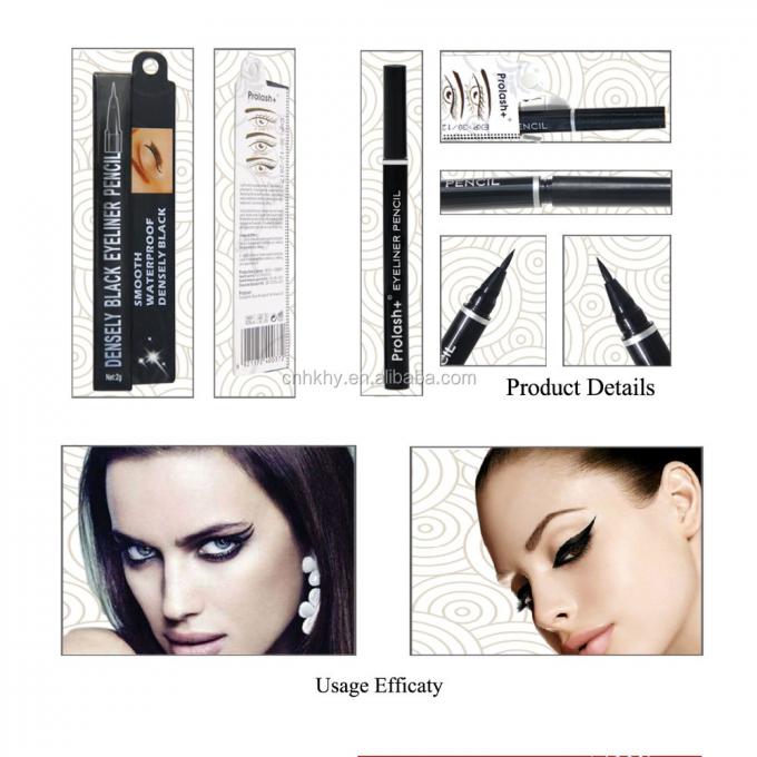 Химический ингредиент Prolash Halal Eyeliner жидкий глазный лайнер для длительного эффекта 2