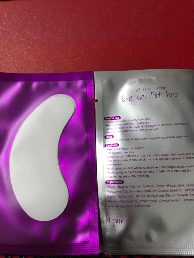 Протяженность ресниц SH-1 Pearl Patch Eye Pad для испытания ресниц хлопчатобумажной пленкой 0